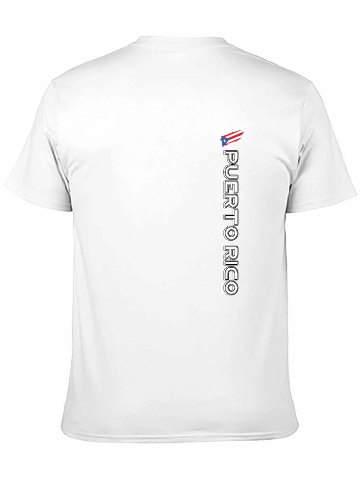 Puerto Rico Flag Graphic Tee - Black Casual Shirt product image 1