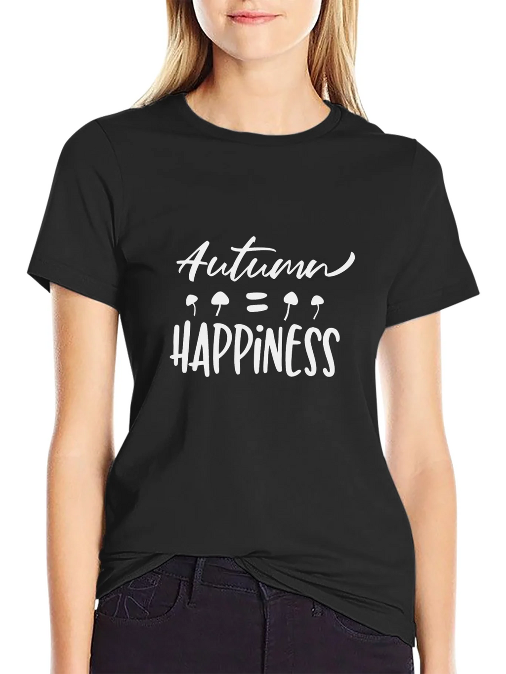 Autumn Happiness Graphic Tee - Soft Cotton Blend Shirt product image 2