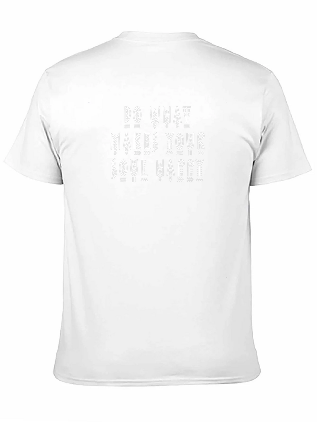 Soul Happy Graphic Tee - Black Cotton Shirt product image 10