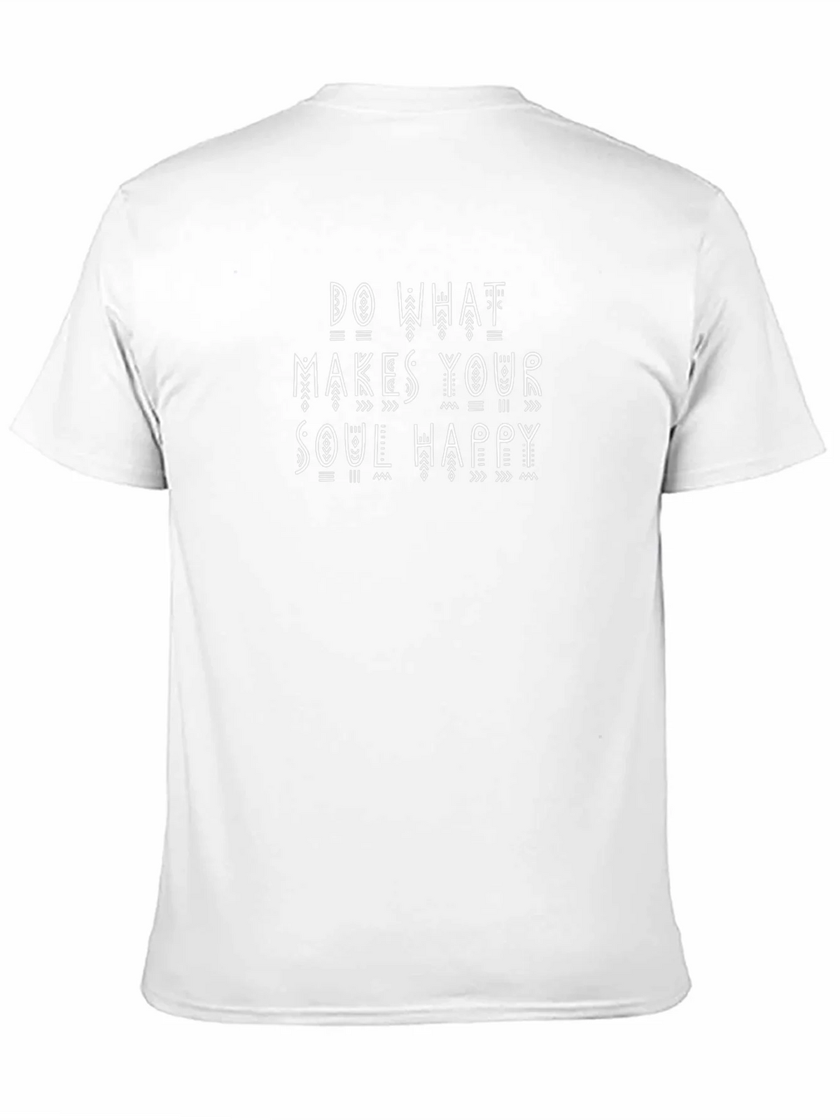 Soul Happy Graphic Tee - Black Cotton Shirt product image 10