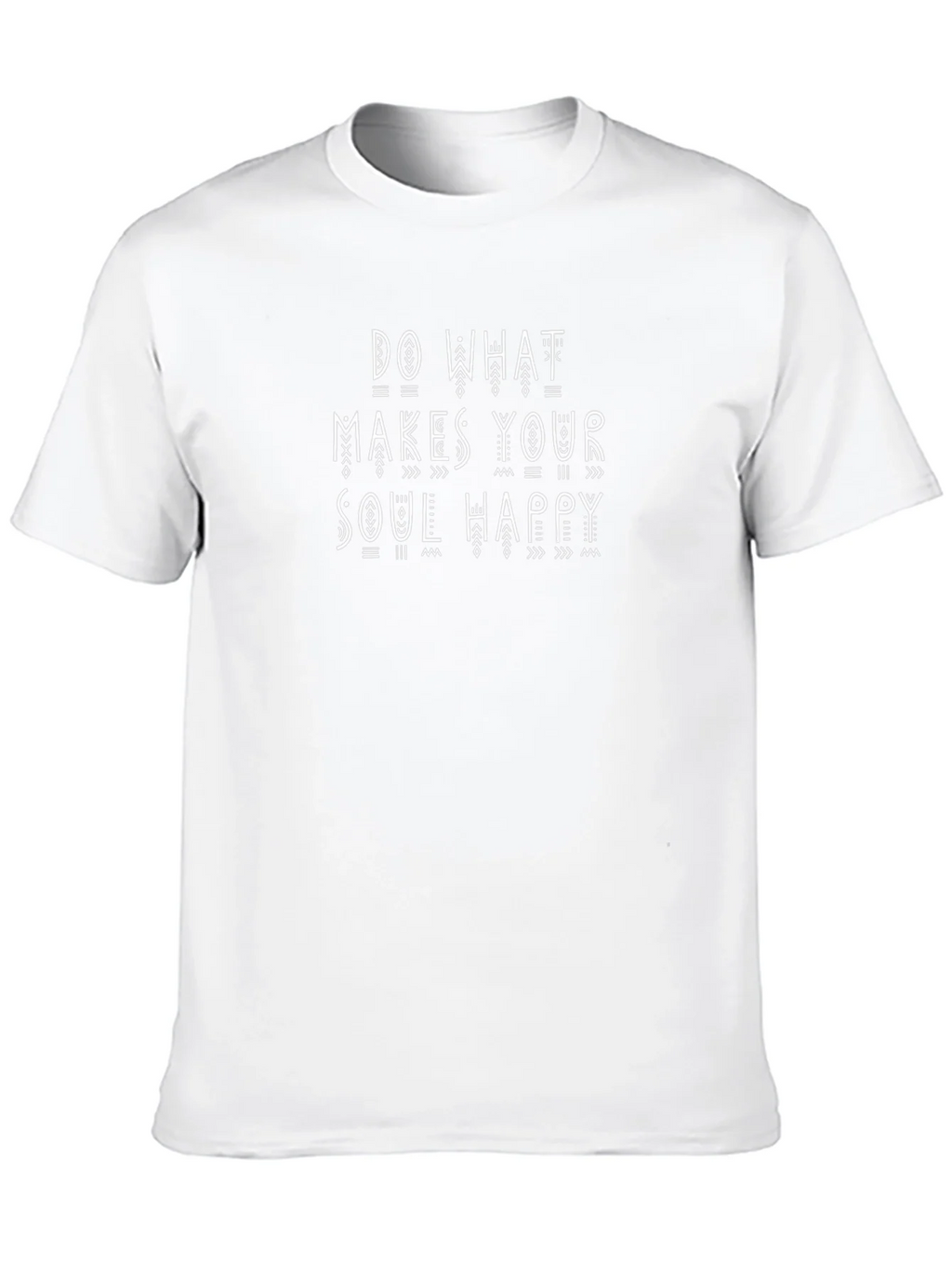Soul Happy Graphic Tee - Black Cotton Shirt product image 9