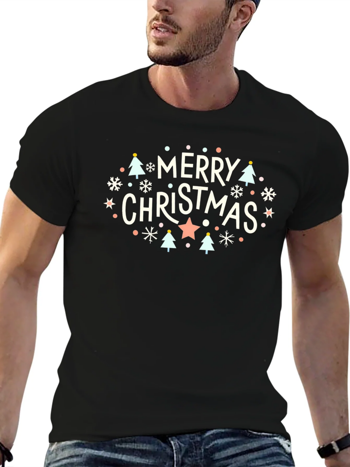 Merry Christmas Holiday T-Shirt product image 6