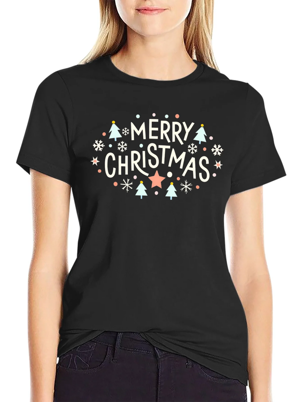 Merry Christmas Holiday T-Shirt product image 2