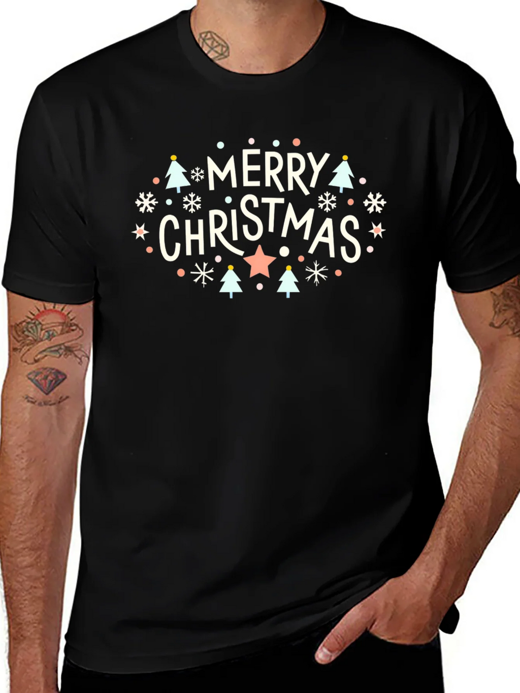 Merry Christmas Holiday T-Shirt product image 1