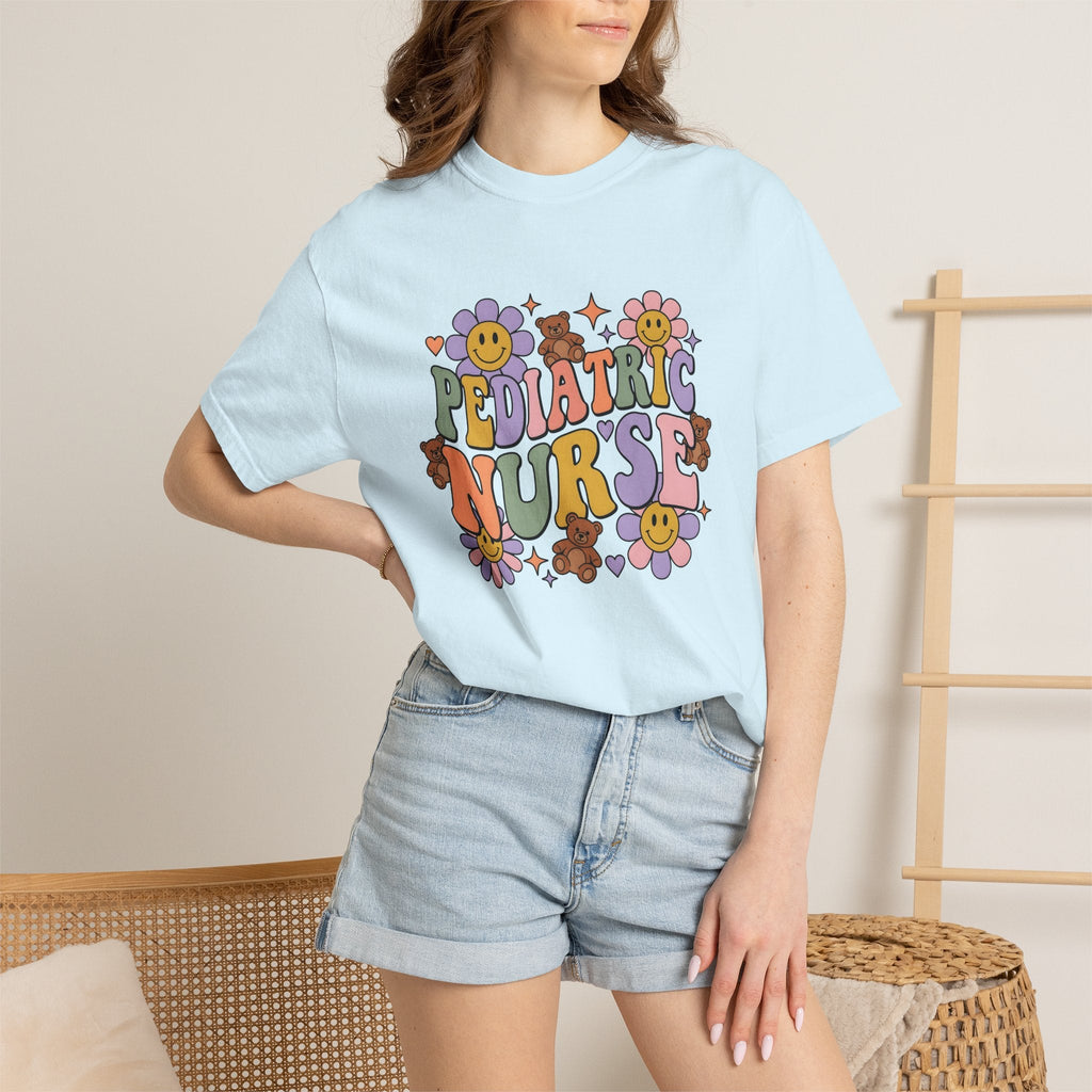 Teddy Bears Blossoms Shirt Nurses Blooms Unisex Gift product image 9
