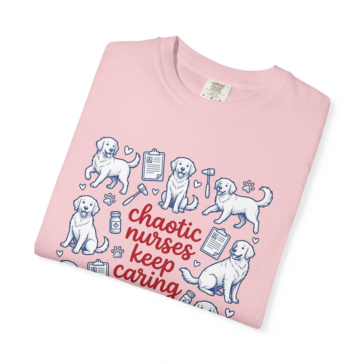Golden Retrievers Doodle T-Shirt – Nurse Dog Lover Cartoon product image 11