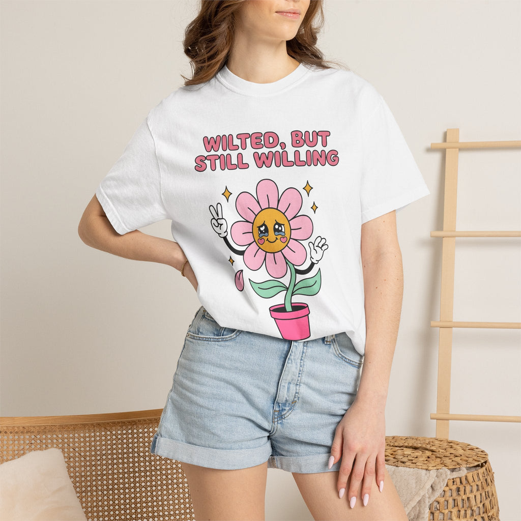 Cute Flower Shirt Funny Inspiration Unisex Gift Chibi Tee product image 6