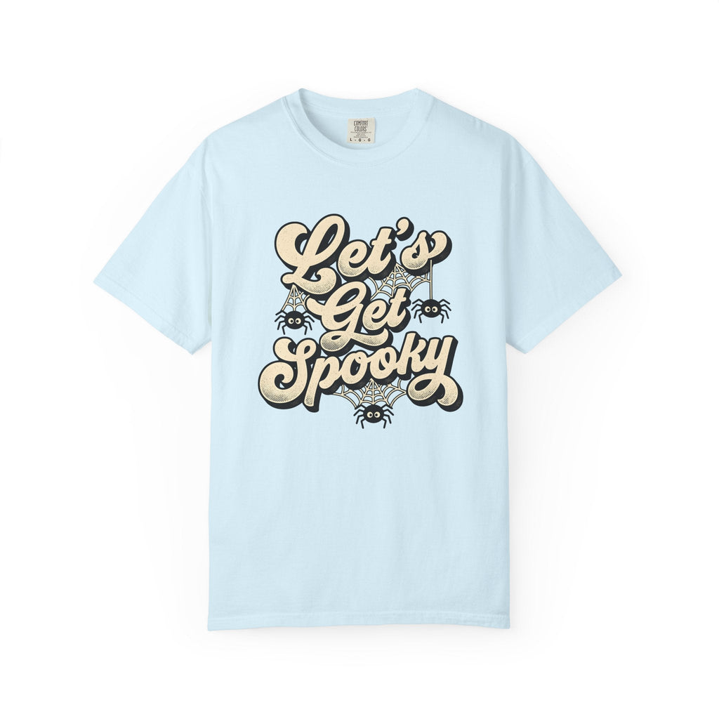 Cobweb Retro T-Shirt – Haunted Halloween Spiderweb Sketch product image 2