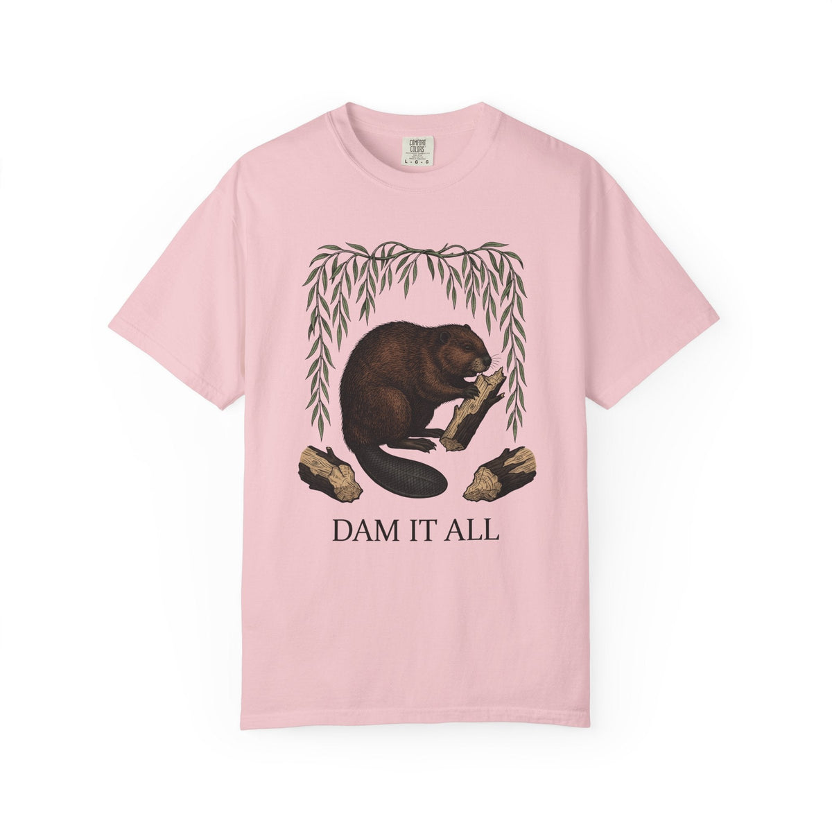Beaver Artwork Shirt Animals Environment Unisex Gift Old product image 3
