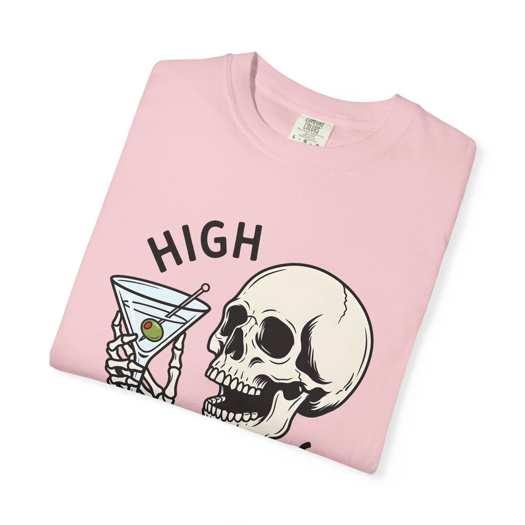 Skull Martini Glass Shirt Drinks Halloween Decorations product image 11