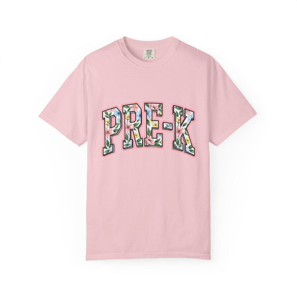 Floral Varsity Letters Shirt Teachers Unisex Gift Bold Tee product image 3