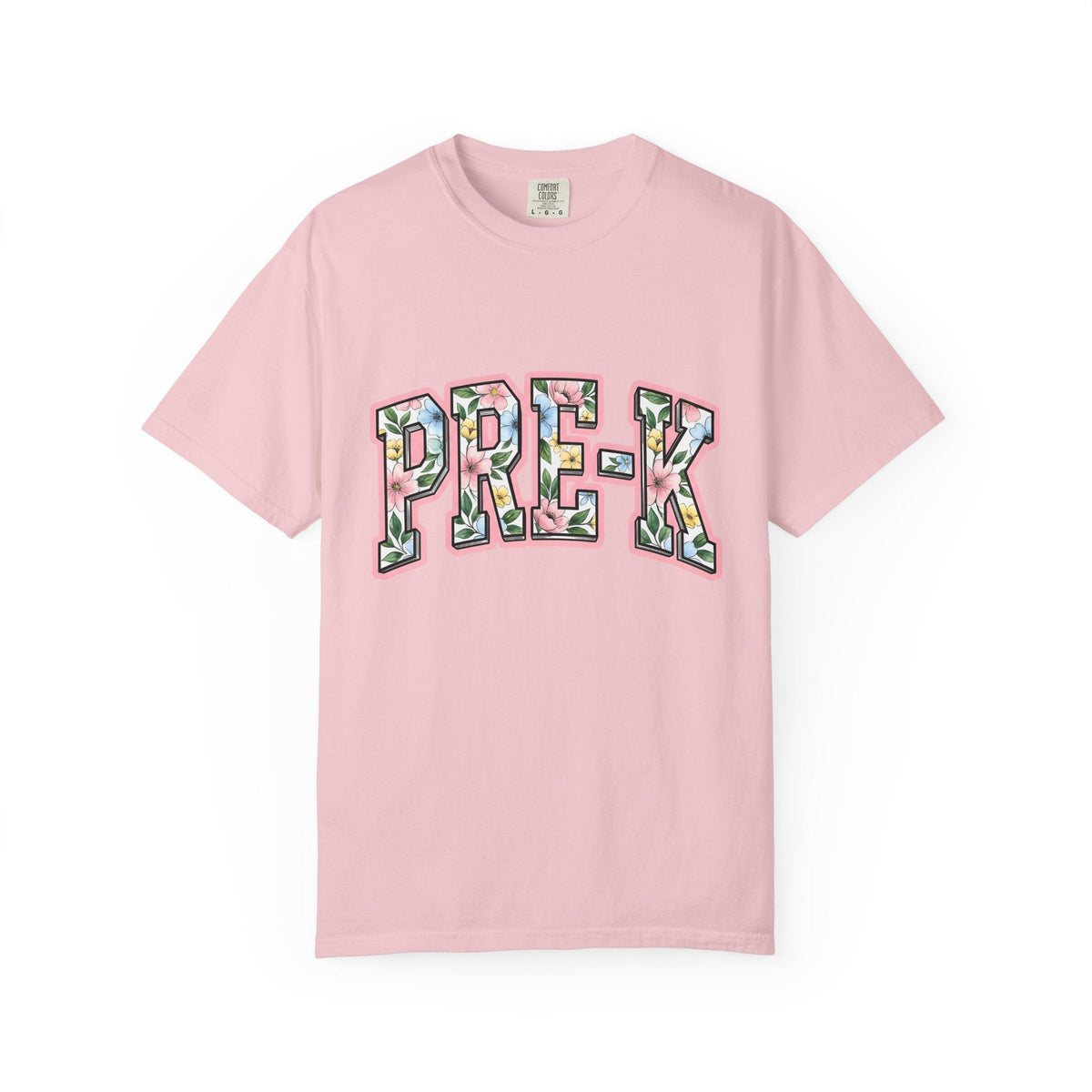 Floral Varsity Letters Shirt Teachers Unisex Gift Bold Tee product image 3