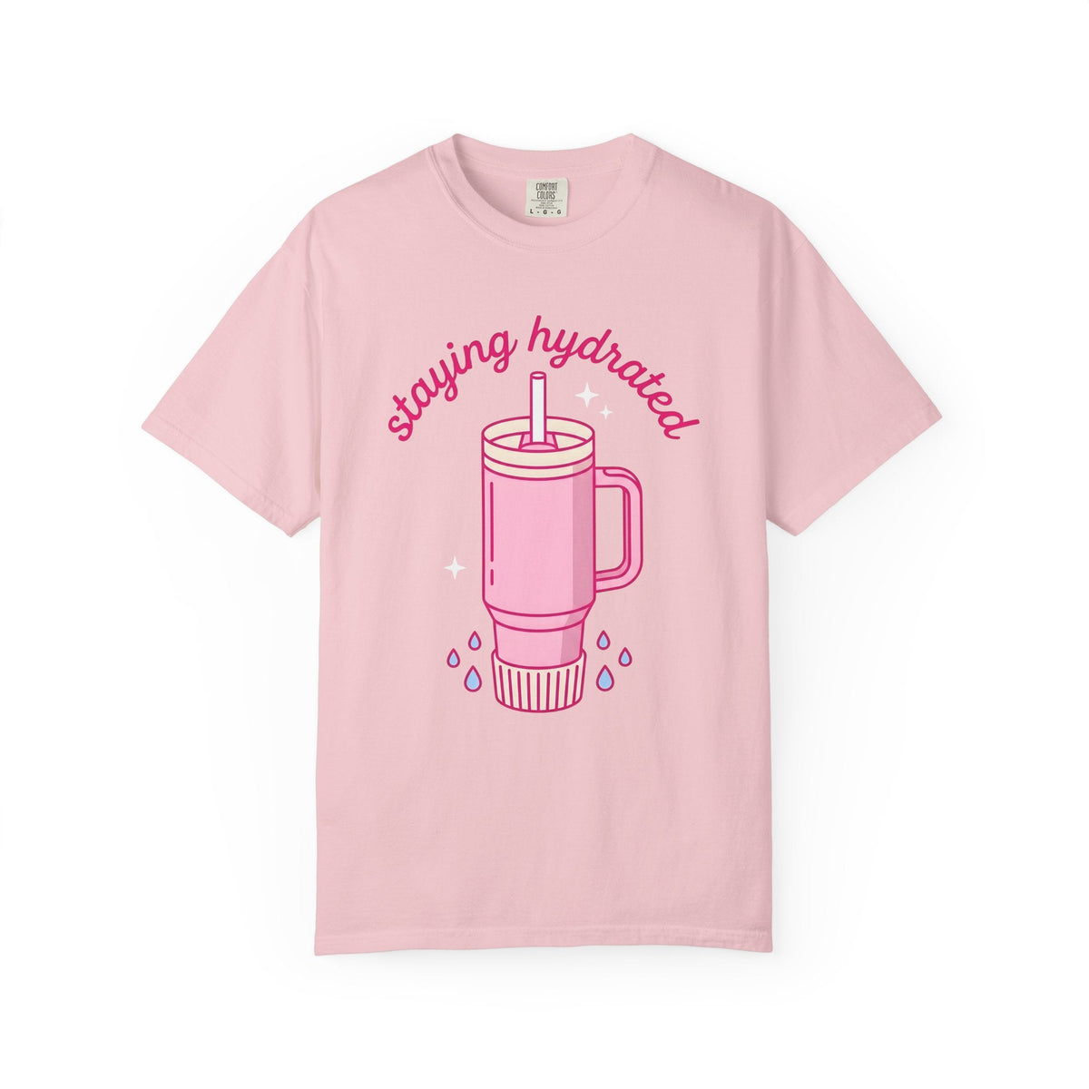 Water Tumbler Shirt Drinks Wellness Unisex Gift Kawaii Tee product image 3