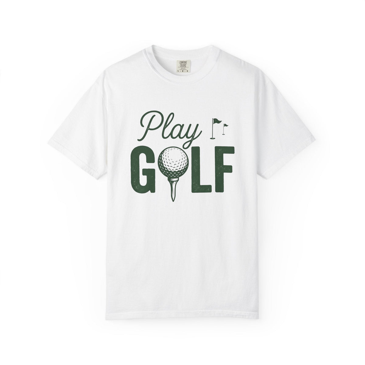 Golf Ball Tee Shirt Hiking Unisex Gift Hand Drawn Golfing product image 1