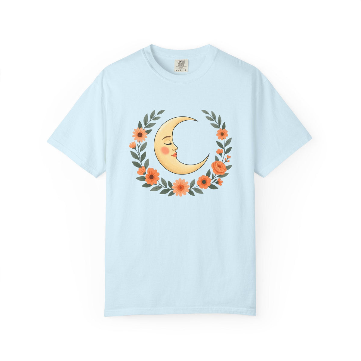 Crescent Moon Shirt Boho Chic Astrology Unisex Gift Hippie product image 2