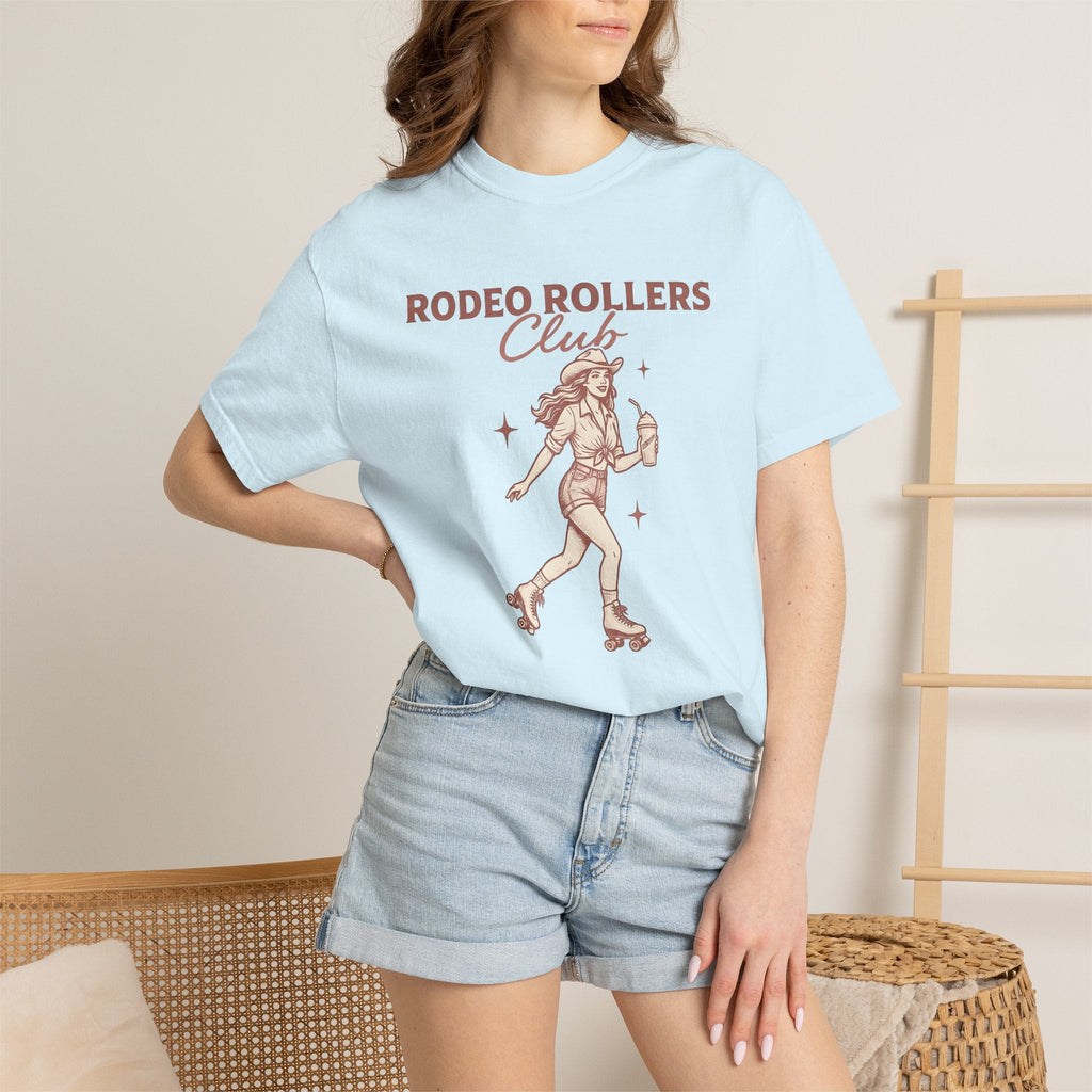 Cowgirl Roller Skates Shirt Retro Gift for Women Vintage Tee product image 9