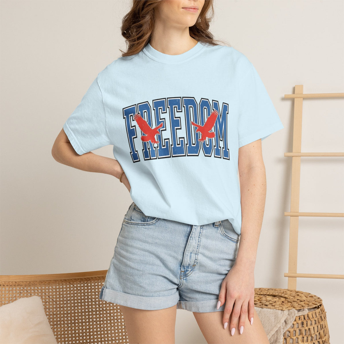 Eagle Print Shirt America Independence Unisex Gift product image 9