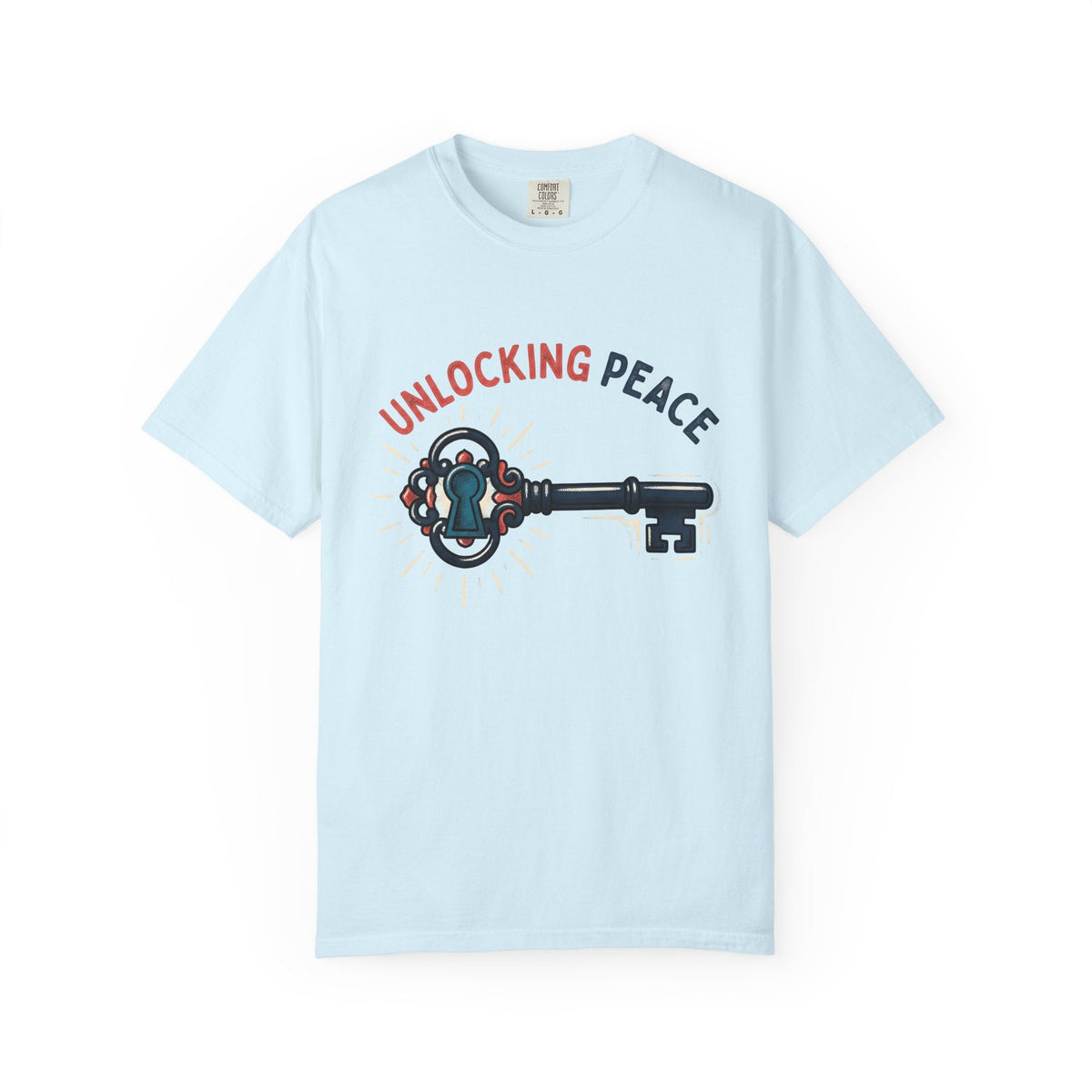 Vintage Key Shirt Boho Chic Spiritual Unisex Gift Hand product image 2