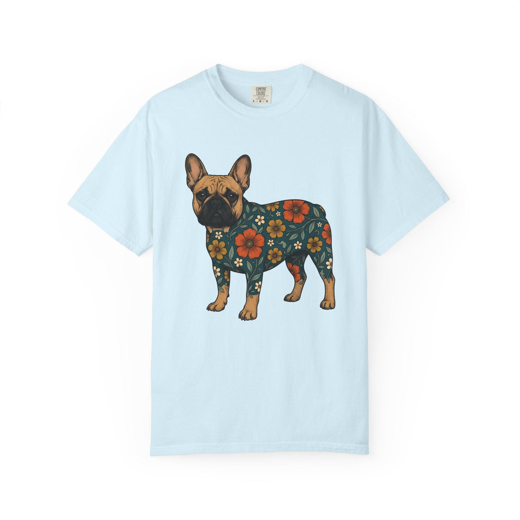 French Bulldog Shirt Dog Floral Unisex Gift Boho Tee product image 2