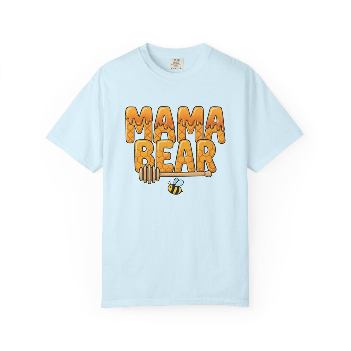 Honeycomb Bee Cartoon T-Shirt – Mom Honey Lover Design product image 2