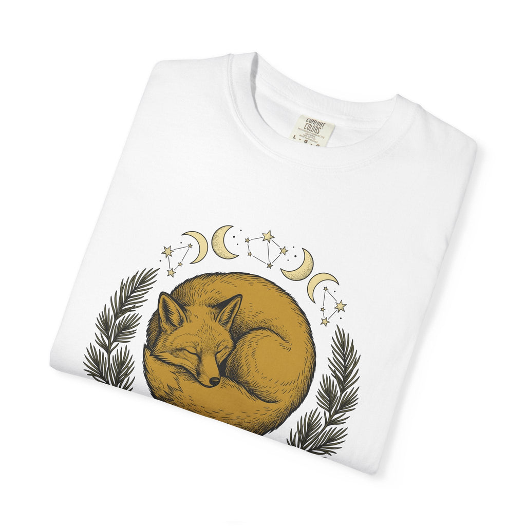 Curled Fox Shirt Boho Chic Outdoors Unisex Gift Tribal Tee product image 5