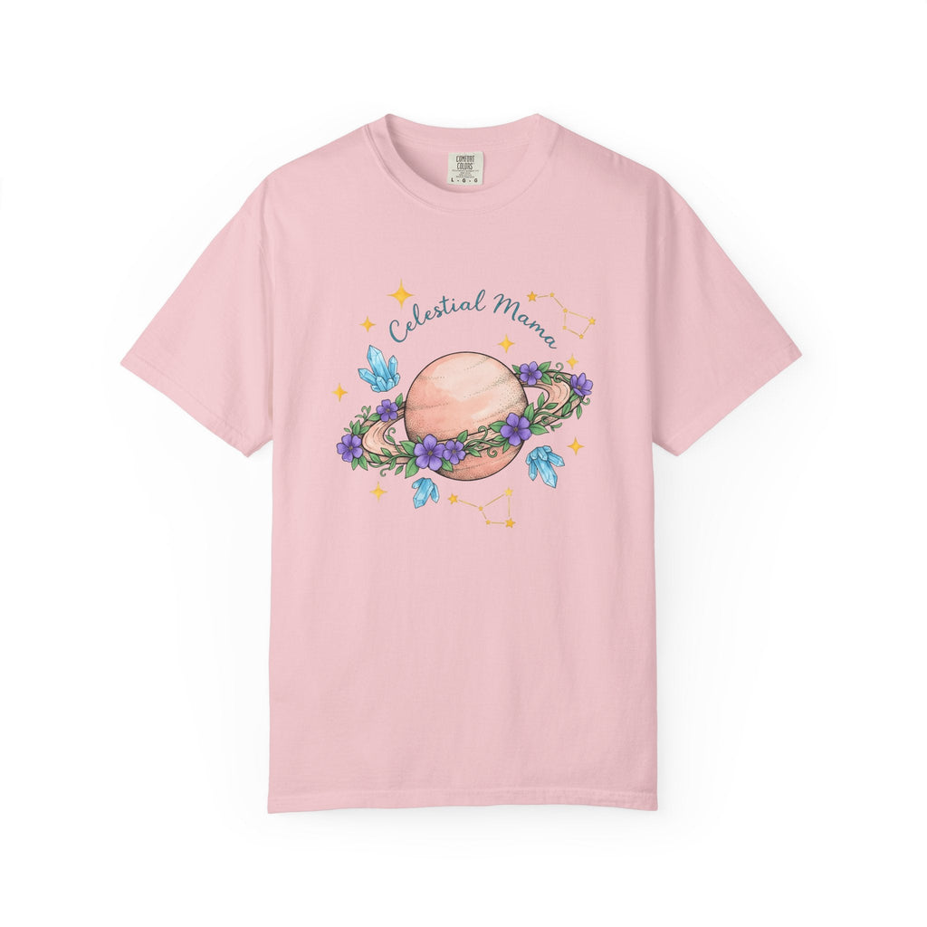 Flower Planet Shirt Boho Chic Astrology Unisex Gift Fantasy product image 3