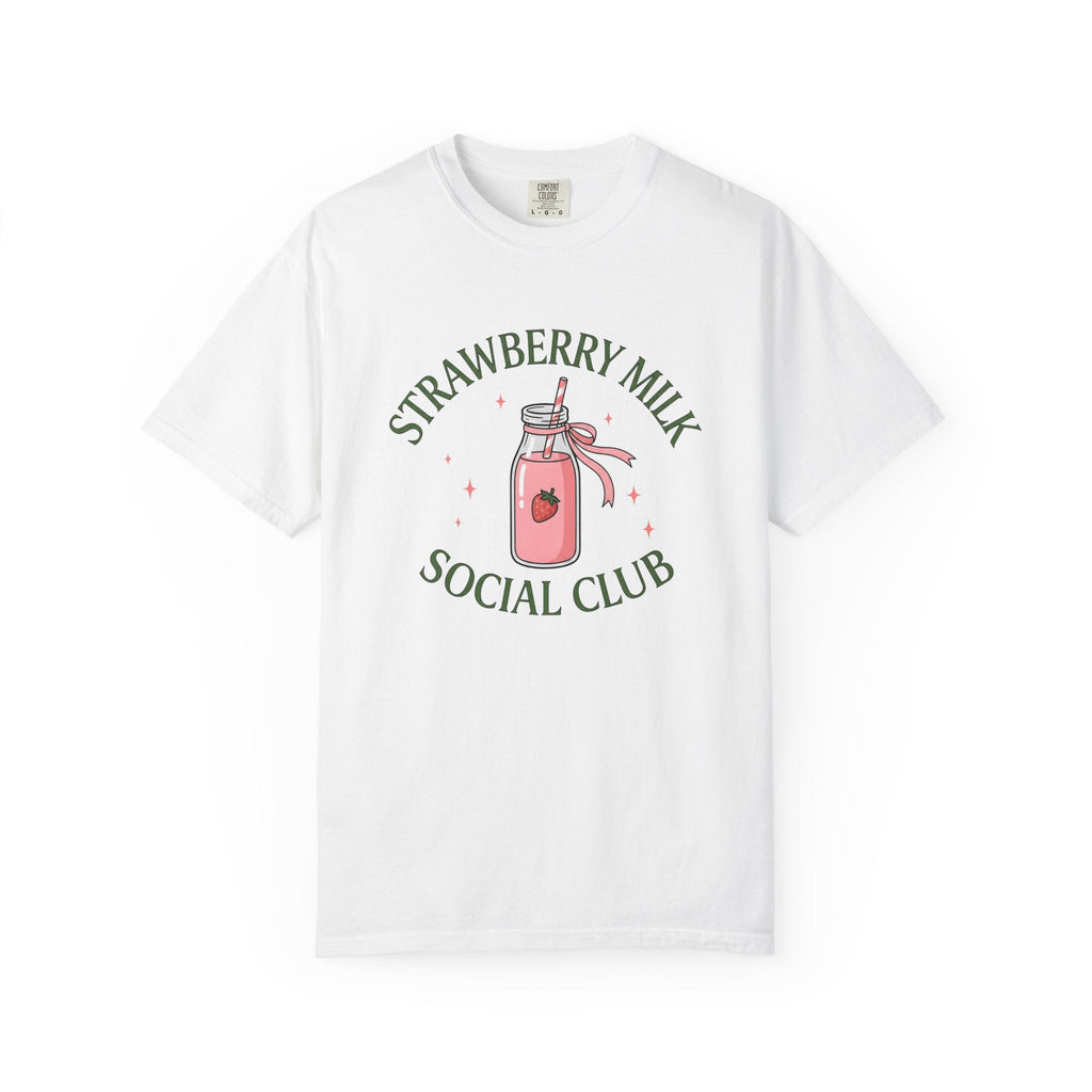 Strawberry Milk Bottle Shirt Desserts Beverage Unisex Gift product image 1