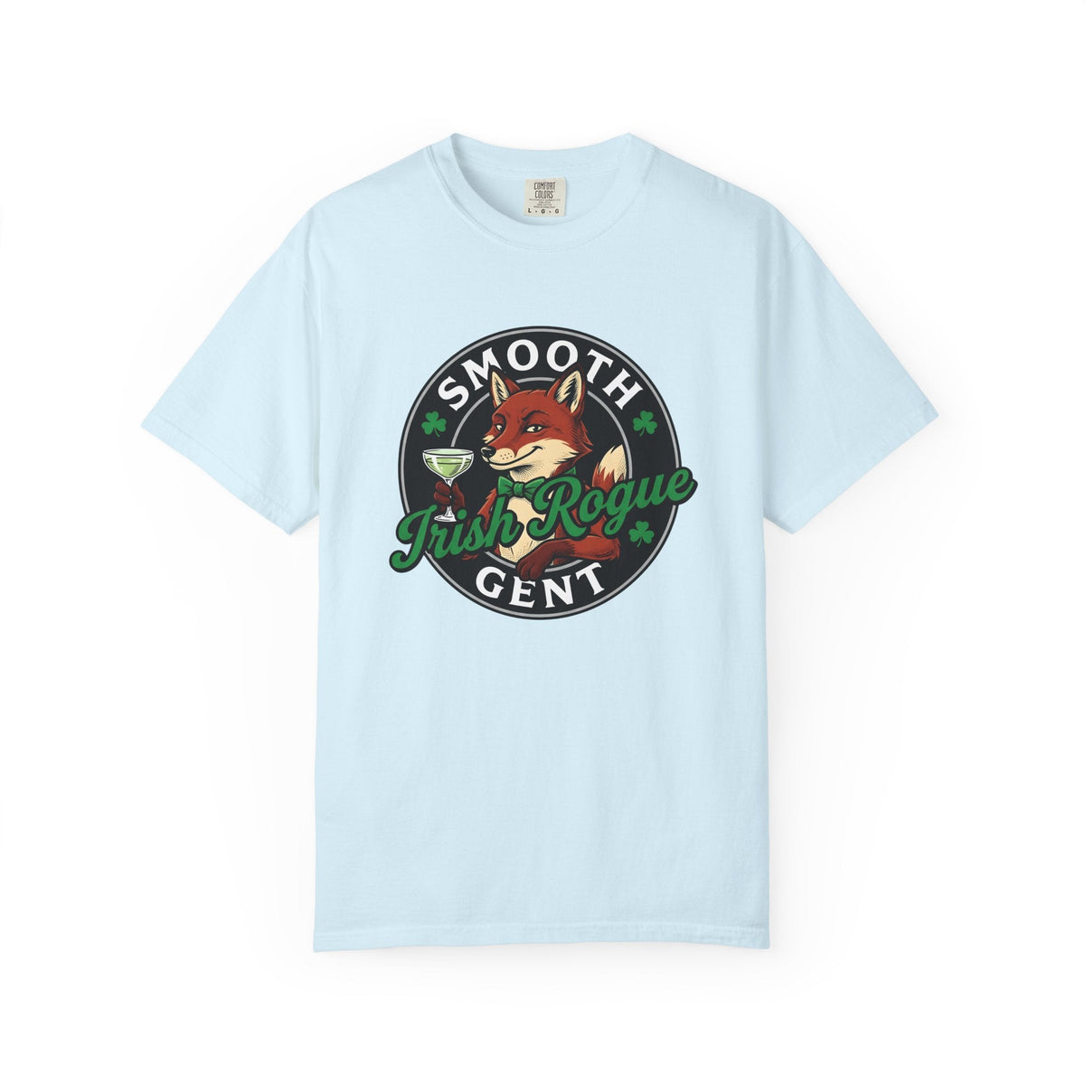 Fox Cocktail Shirt St Patrick's Day Animal Gift Women product image 2