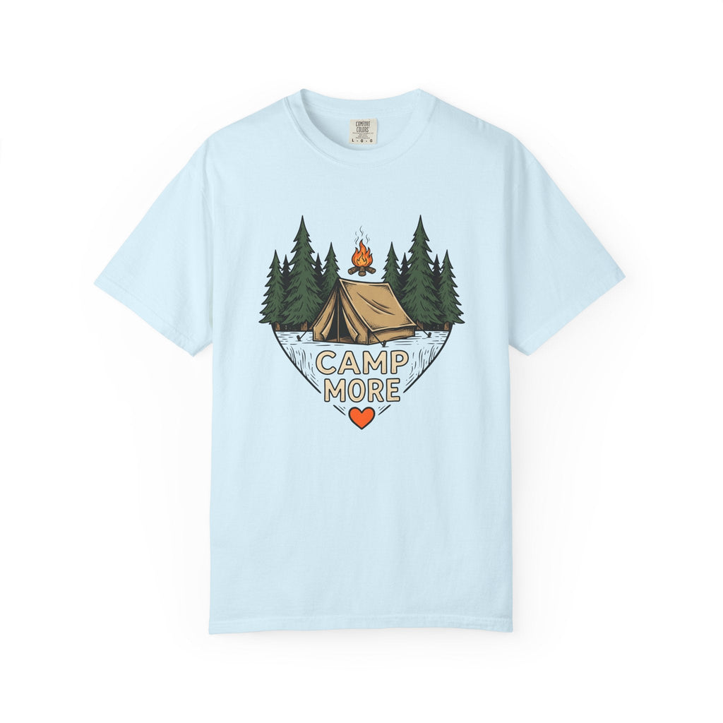 Camping Tent Shirt Adventure Unisex Gift Line Art Tee product image 2