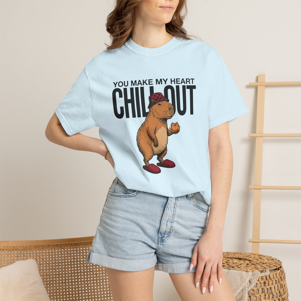 Capybara Graphic Shirt St. Valentine's Day Animal Gift product image 9