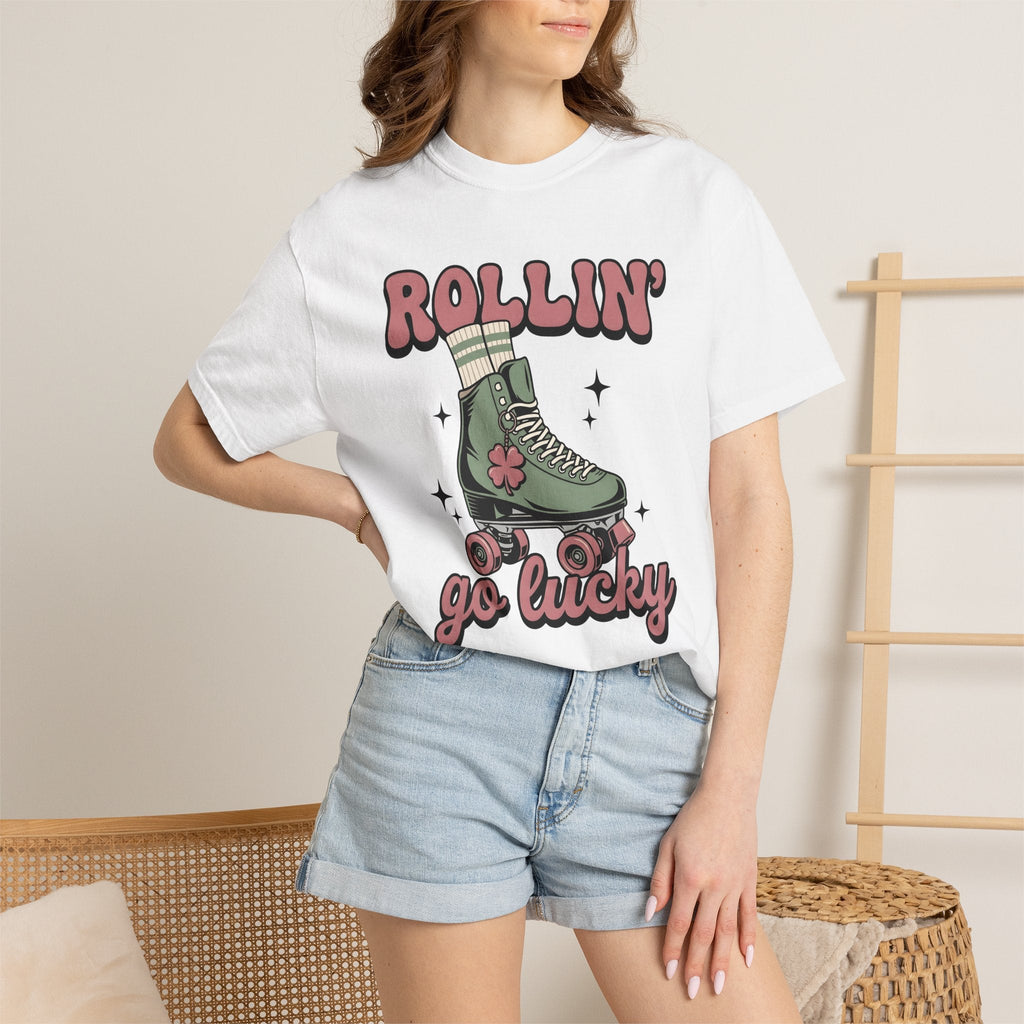 Roller Skate Shirt St Patrick's Day Skates Unisex Gift product image 6