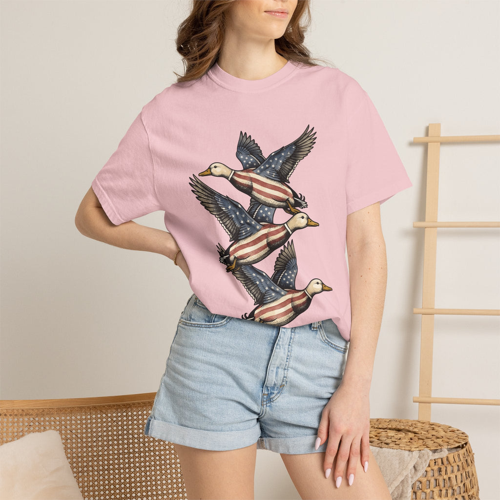 Patriotic Mallards Shirt 4th Of July Nature Gift Women product image 12