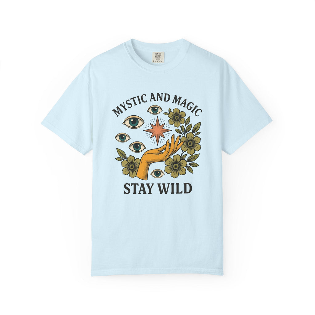 Hand Eye Bloom Shirt Boho Chic Wellness Unisex Gift Rustic product image 2
