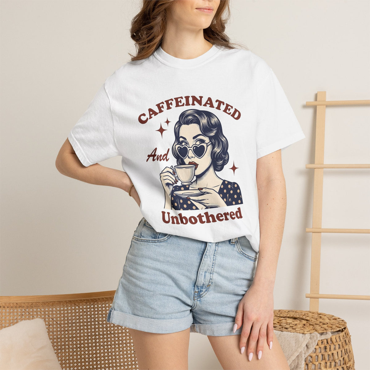 Old Woman Coffee Shirt Funny Gift for Women Classic Tee product image 6