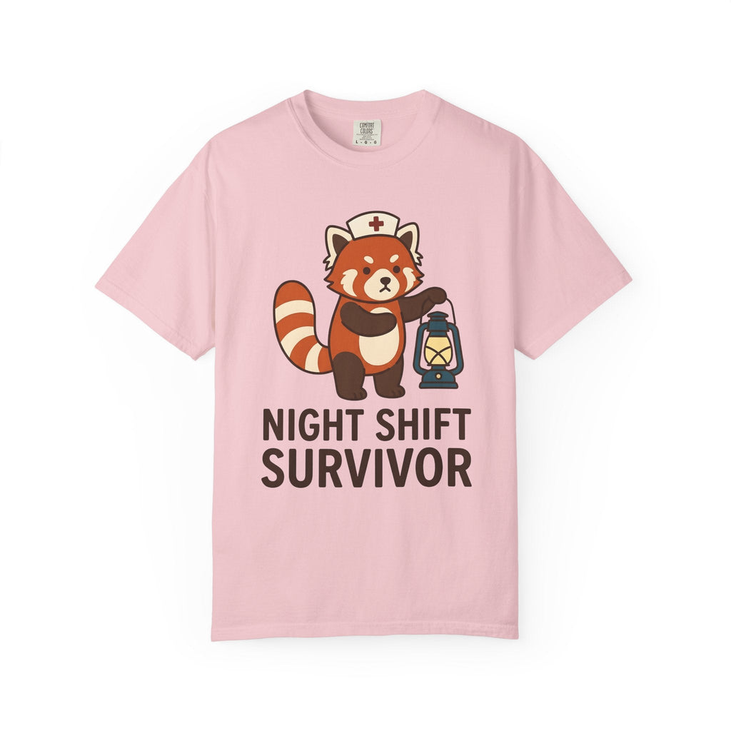 Red Panda Nurse Shirt Nurses Wildlife Unisex Gift Chibi Tee product image 3