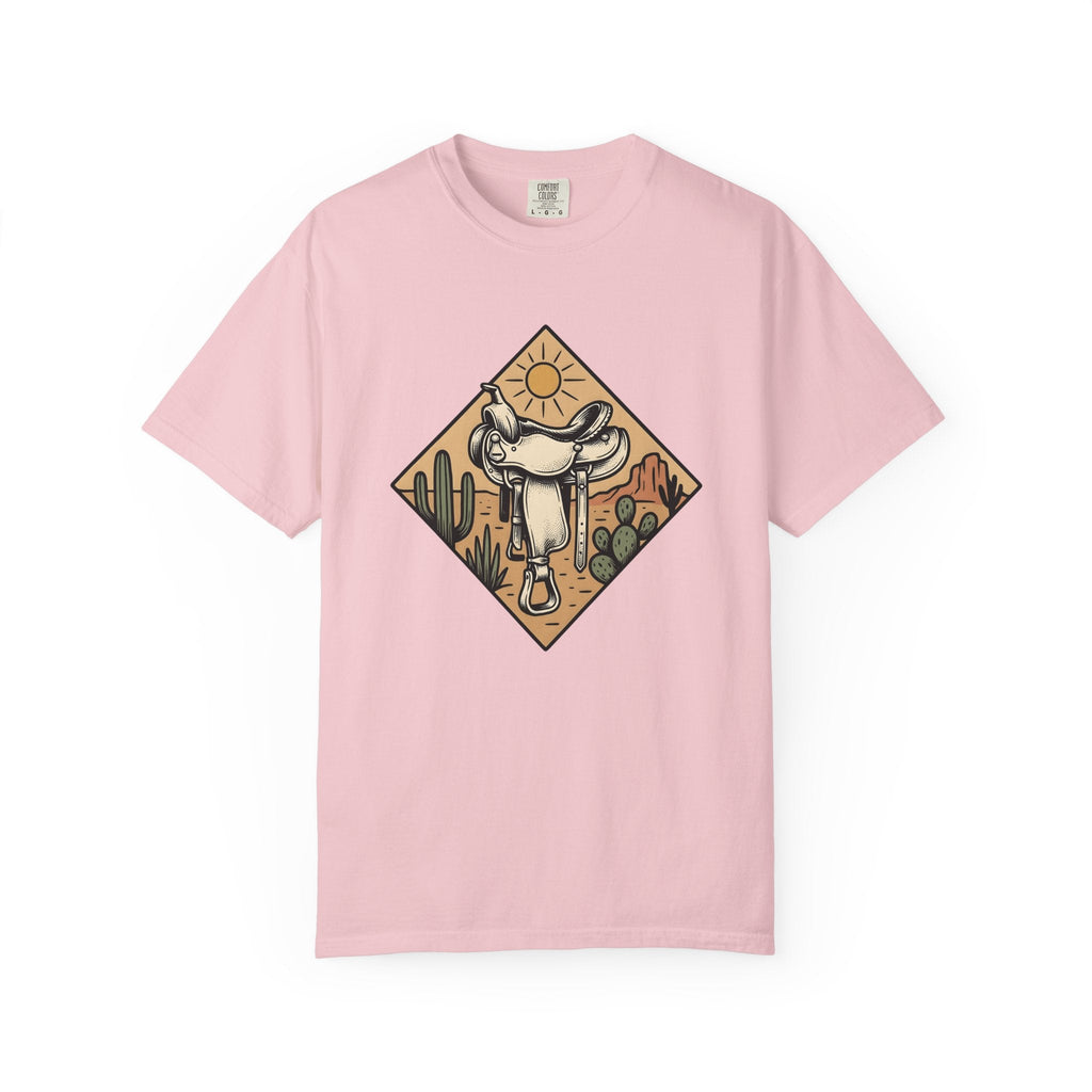 Leather Saddle Shirt Cowgirl Cowboy Gift Women Classic Tee product image 3