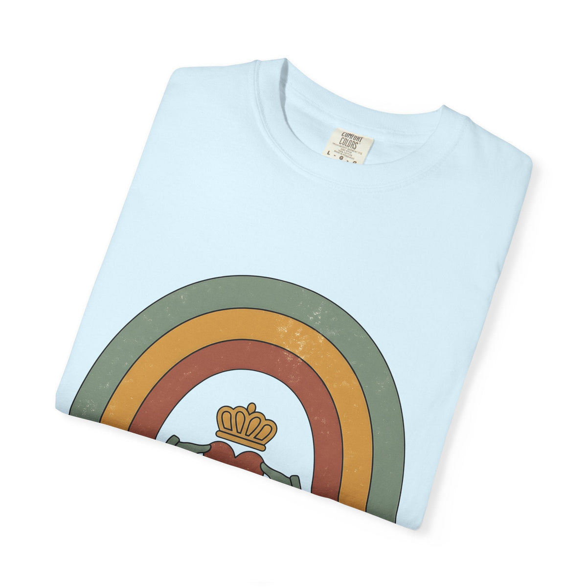 Claddagh Rainbow Shirt St Patrick's Day Celtic Unisex Gift product image 8