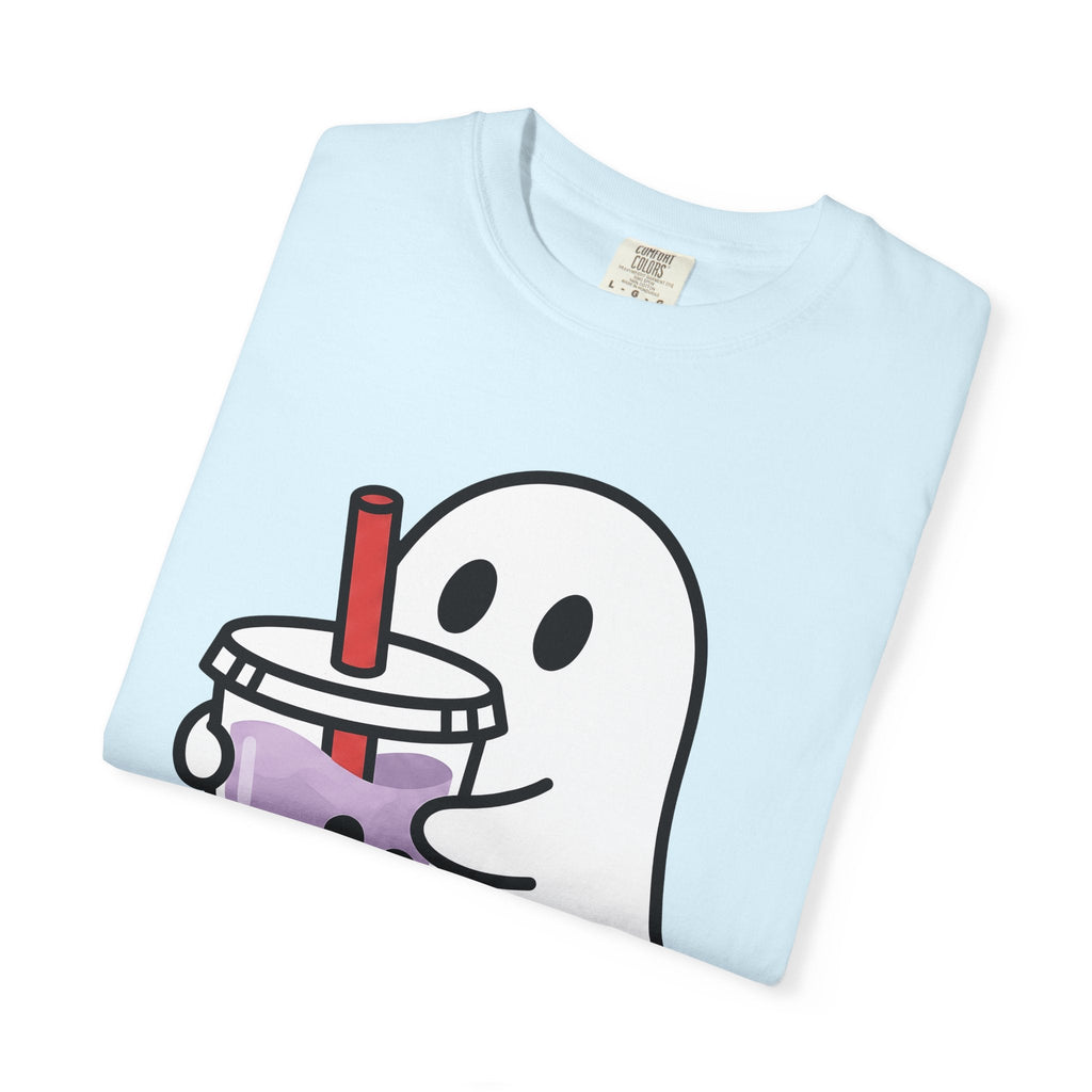 Spooky Bubble Tea Shirt Drinks Party Unisex Gift Cute Tee product image 9