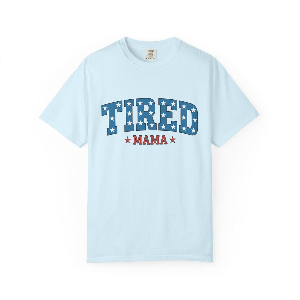 Star Pattern Lettering Shirt Moms Flag Gift for Women product image 2