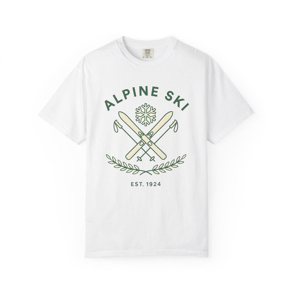 Ski Equipment Shirt Skiing Winter Unisex Gift Minimalist product image 1