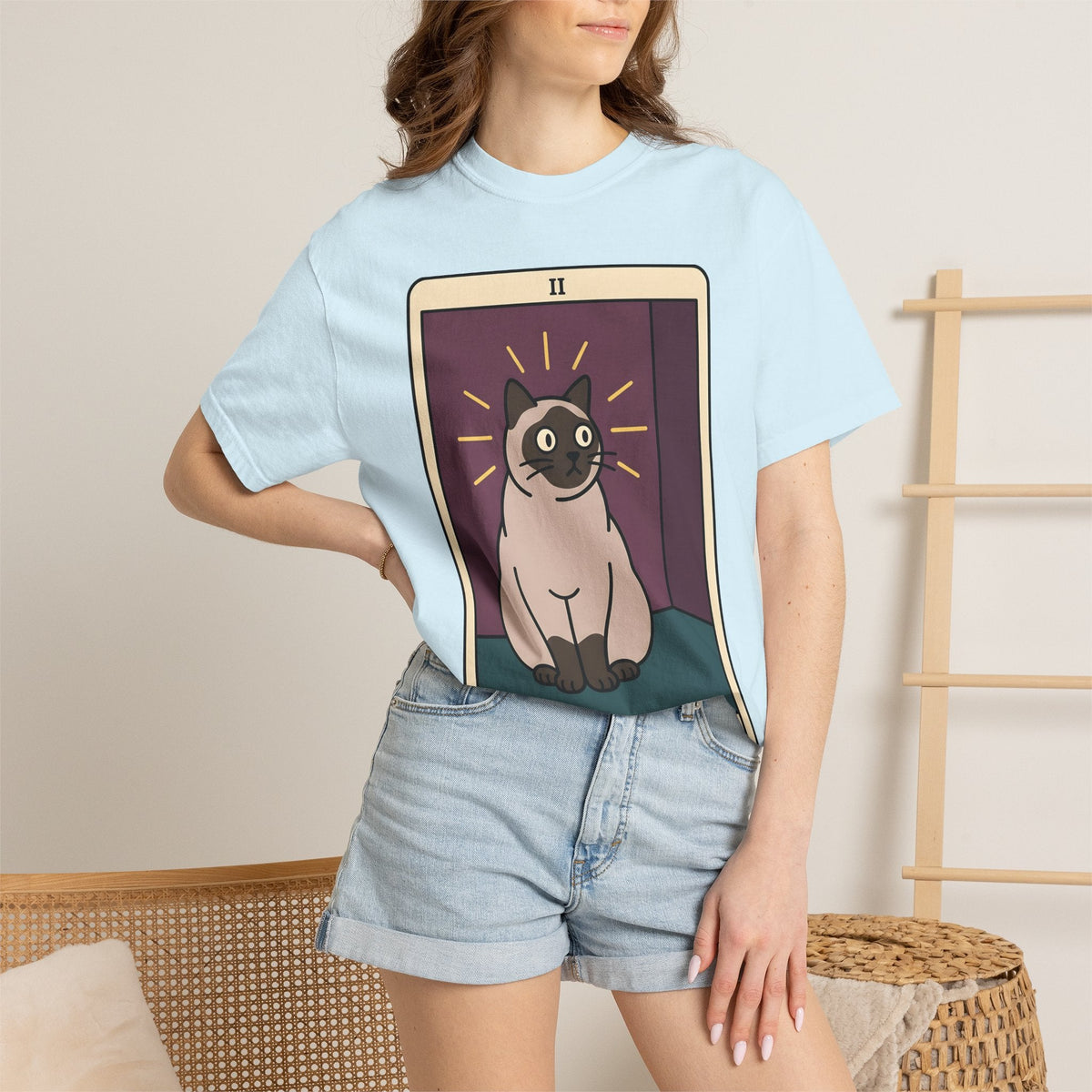 Oracle Cat Shirt Boho Chic Spirituality Unisex Gift product image 9