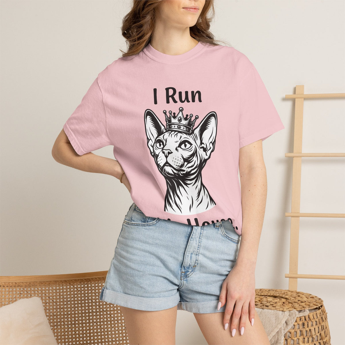 Sphynx Feline Shirt Cat Satire Unisex Gift Contour Tee product image 12