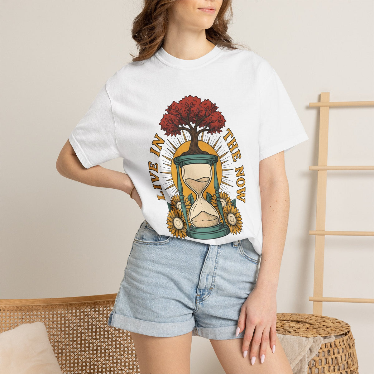 Hourglass Tree Shirt Boho Chic Wilderness Unisex Gift product image 6