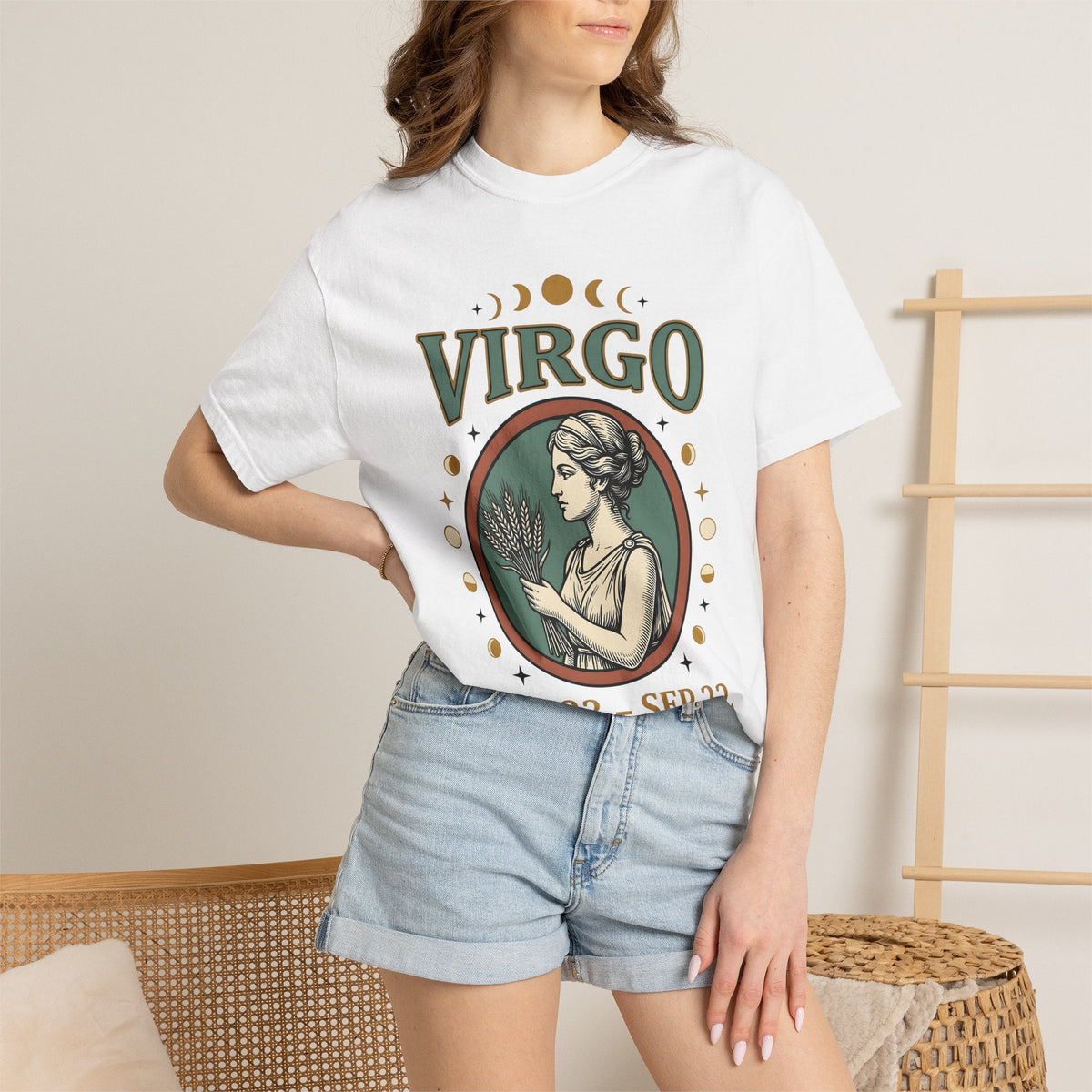 Astrology Goddess Shirt Boho Chic Mysticism Gift for Women product image 6