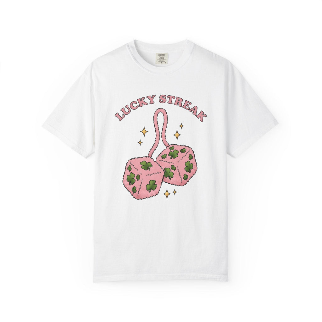 Fuzzy Dice Shirt St Patrick's Day Fortune Unisex Gift Comic product image 1