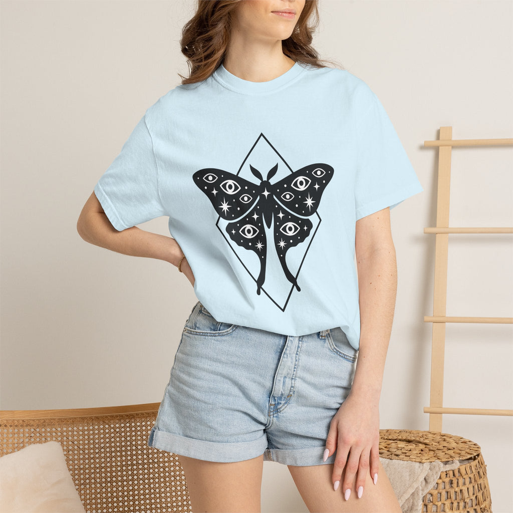 Moth Illustration Shirt Boho Chic Astrology Unisex Gift product image 9