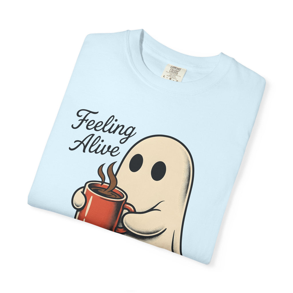 Spooky Coffee Shirt Halloween Espresso Unisex Gift Comic product image 9