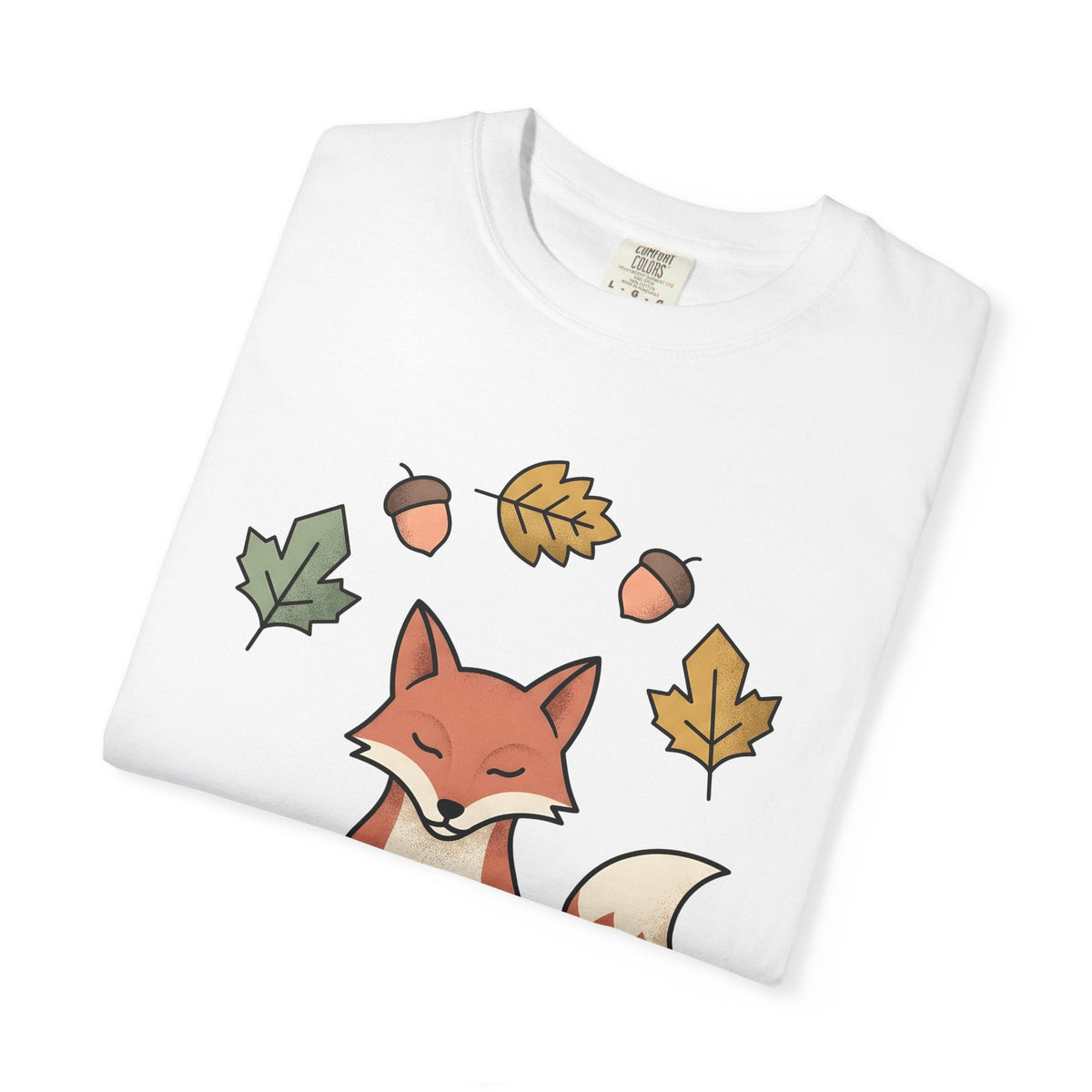 Calm Fox Shirt Yoga Enthusiast Pets Unisex Gift Cartoon Tee product image 5