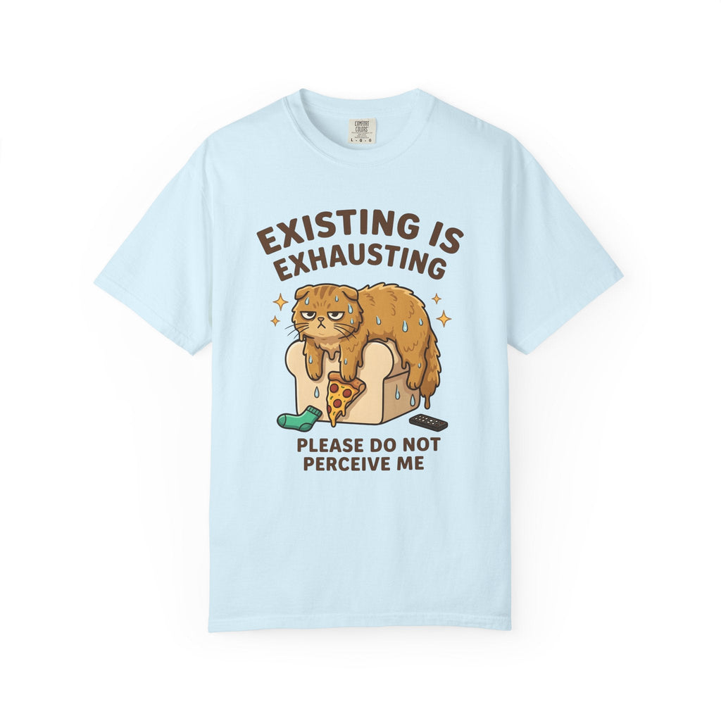 Relaxed Cat Shirt Comedy Gift Women Playful Tee Kitty product image 2