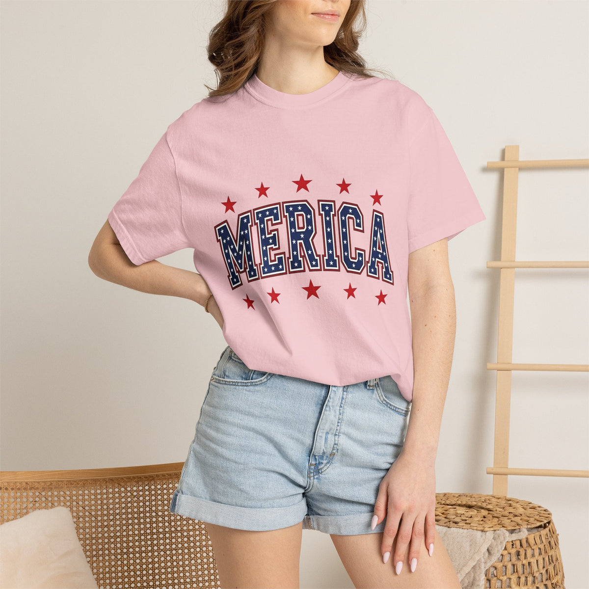 Patriotic Stars Shirt America 4Th Of July Festival Unisex product image 12